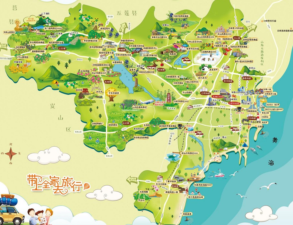 东阿景区使用手绘地图给景区能带来什么好处？